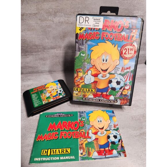 Marko's Magic Football for Sega Mega Drive - Picture 1 of 2